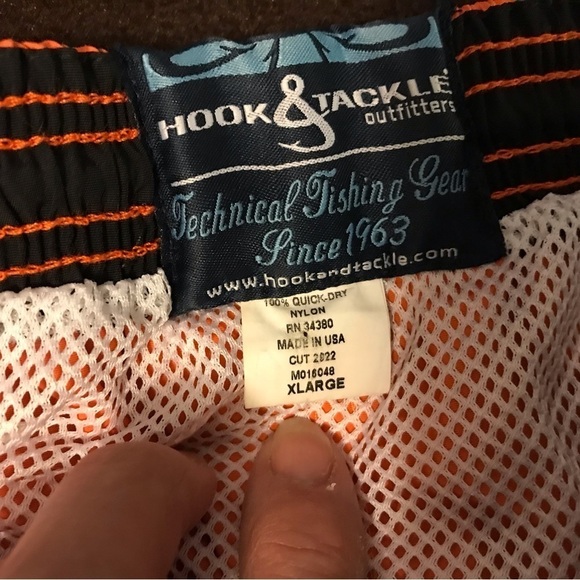 Hook and Tackle Swim Trunks - Picture 2 of 8